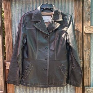 Wilson's Leather Suit Style Jacket SZ M